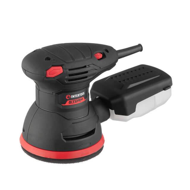 Шліфувальна вібраційна ексцентрикова машинка Intertool WT-0541 (28155-1)